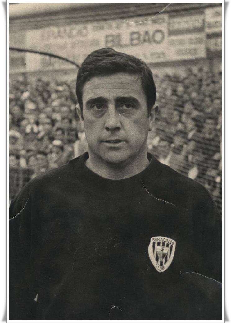 Bitoren Bilbao portero del Club Baracaldo 1972-75