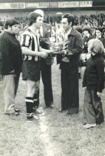 Manolo Barakaldo CF trofeo a la regularidad 1978